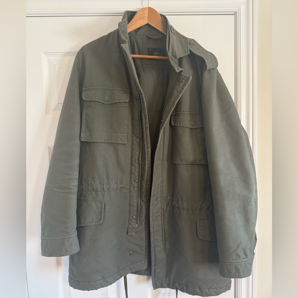 Lacoste Olive Field Jacket
